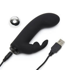 Fifty Shades of Grey Greedy Girl Rechargeable Mini Rabbit Vibrator