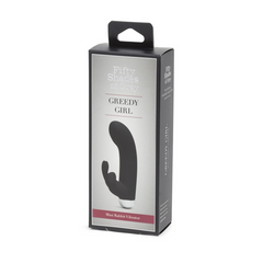 Fifty Shades of Grey Greedy Girl Rechargeable Mini Rabbit Vibrator