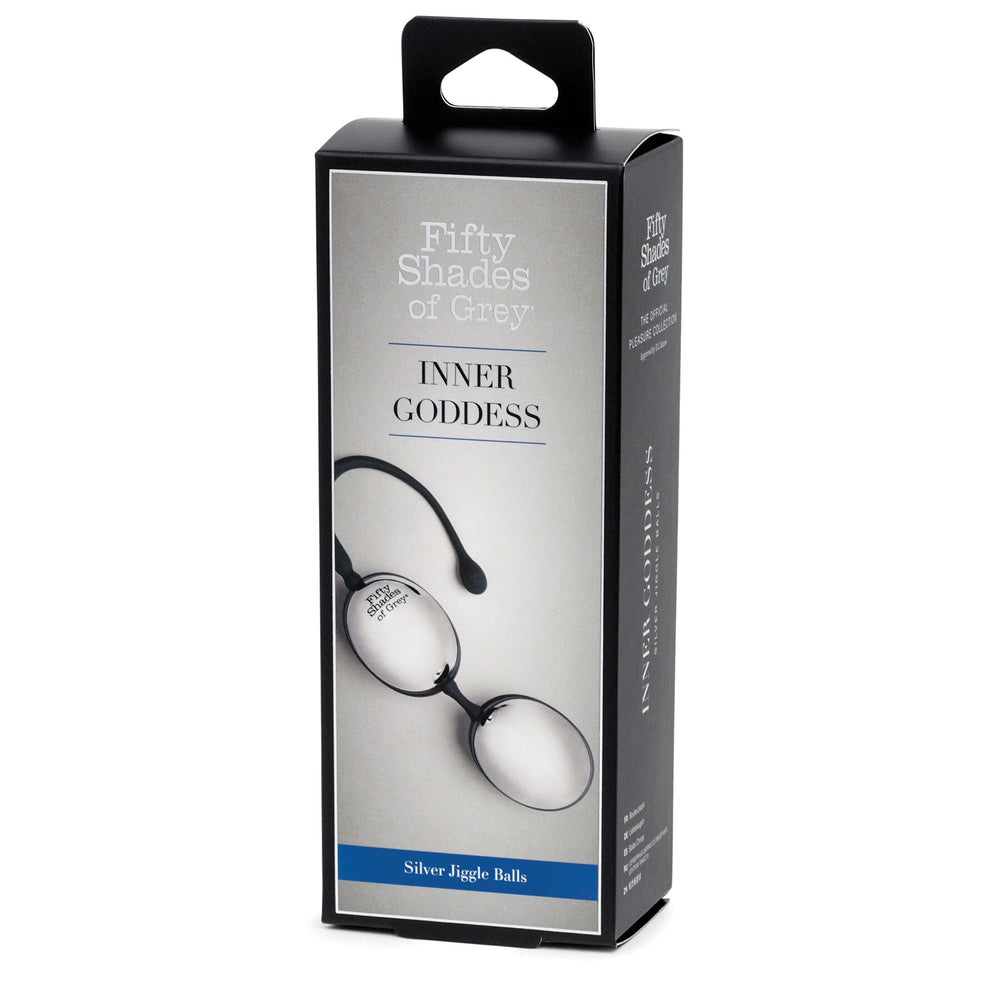 Fifty Shades Inner Goddess Silver Jiggle Balls product view
