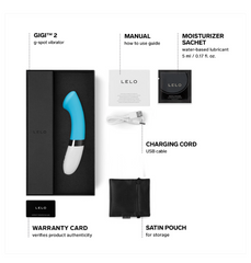 LELO Gigi 2 rechargeable vibrator UK product features