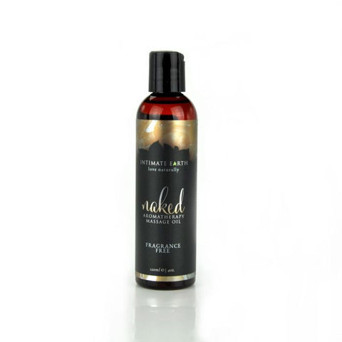 Intimate Earth Naked Aromatherapy Massage Oil - Unscented 120ml - My Store