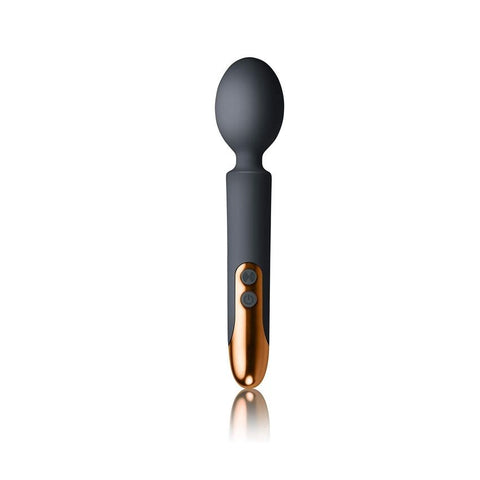 Rocks Off Oriel Rechargeable Wand - Black/Copper - My Store
