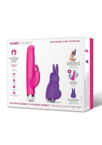 The Mini Rabbit and Bullet Set - Pink/Purple - My Store