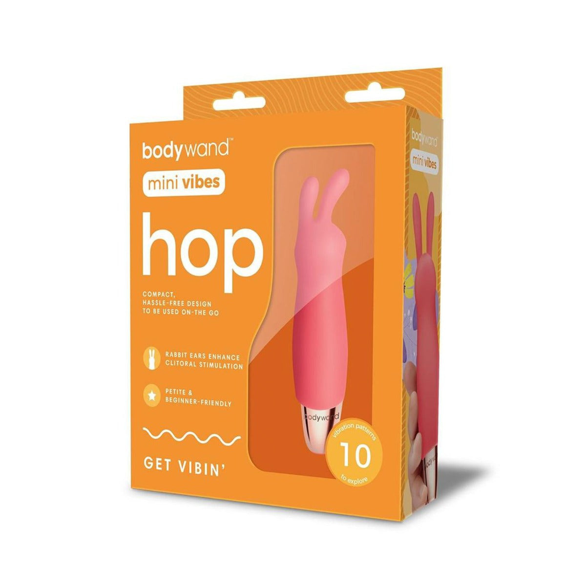 Bodywand Mini Vibes Hop Vibrator - Coral - My Store