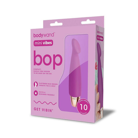 Bodywand Mini Vibes Bop Vibrator - Purple - My Store