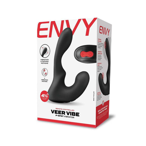 Envy Remote Rotating Prostate Vibe - Black - My Store