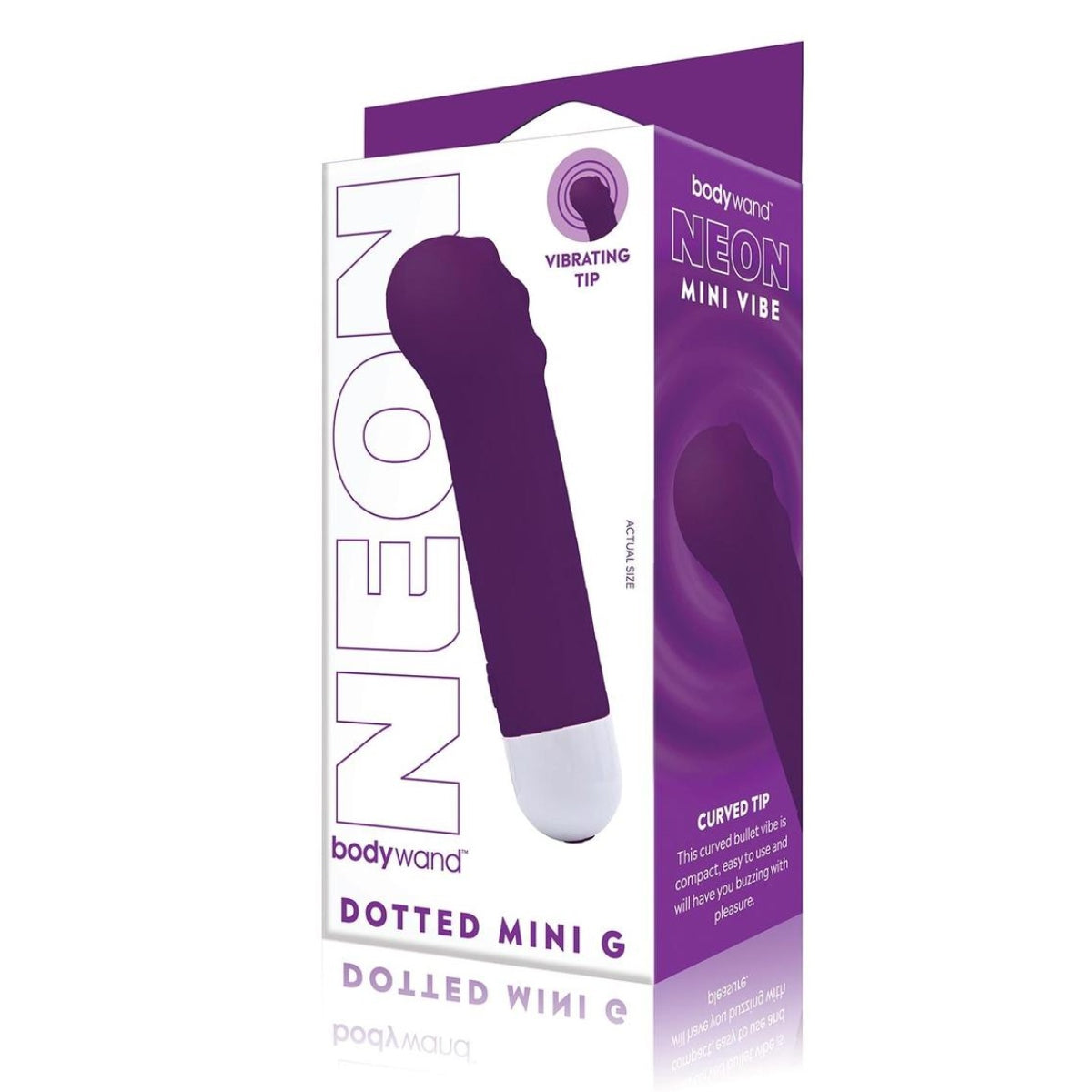 Bodywand Dotted Mini G - Neon Purple - My Store