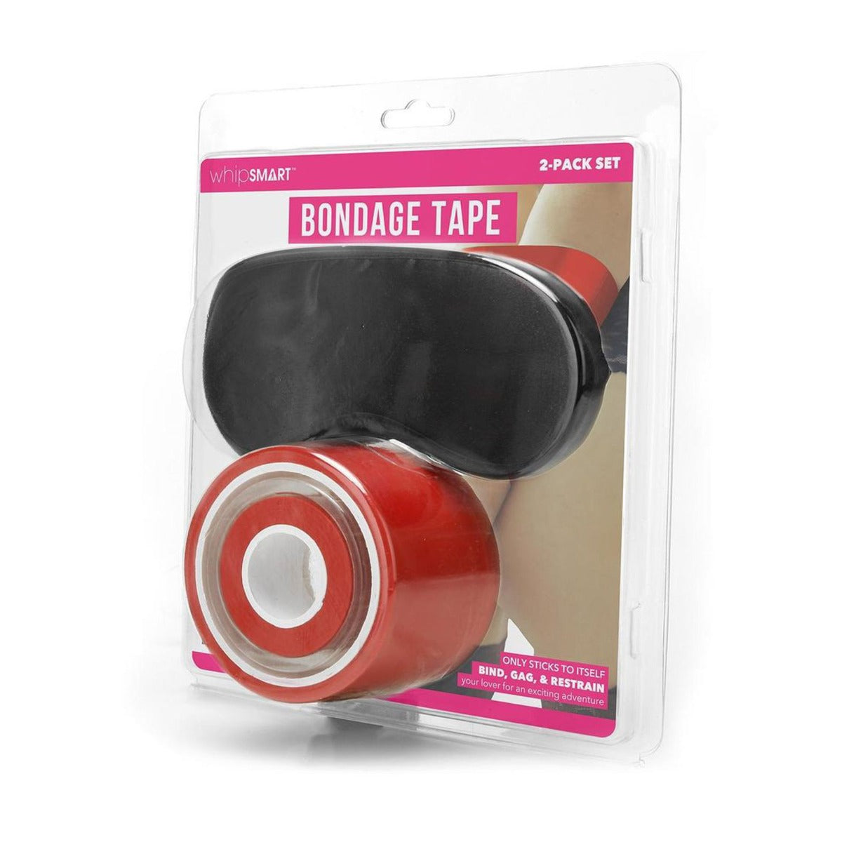 Whipsmart Bondage Tape 100ft - Red - My Store