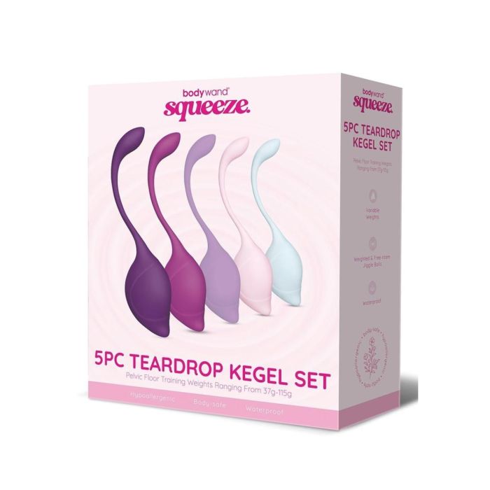 Bodywand Squeeze Kegel Balls 37-110G - Multi - My Store