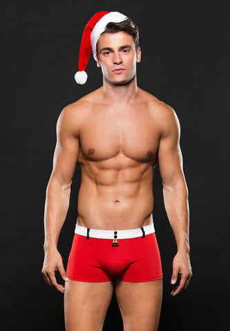 Santa Hat And Bottoms 2 Pc M/L - Red/White - My Store