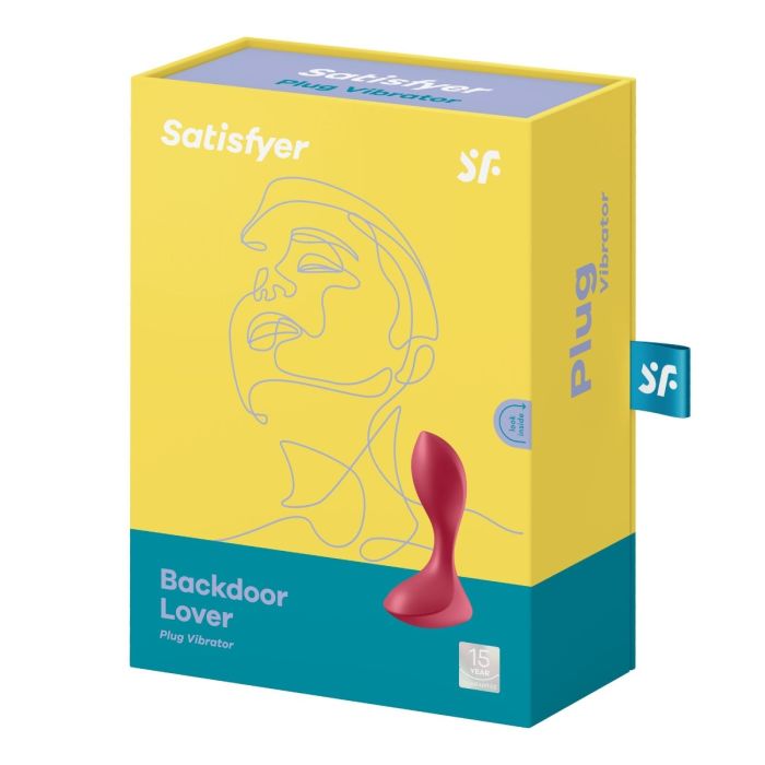 Satisfyer Backdoor Lover Butt Plug - Red - My Store