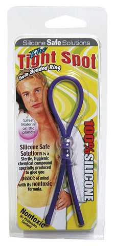 Nanma The Tight Spot 100% Silicone Cock Ring - Purple - My Store