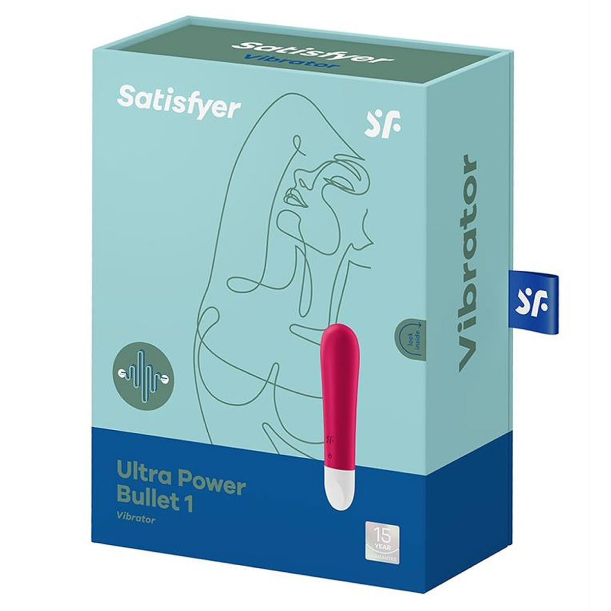Satisfyer Ultra Power Bullet 1 Vibrator - Red - My Store