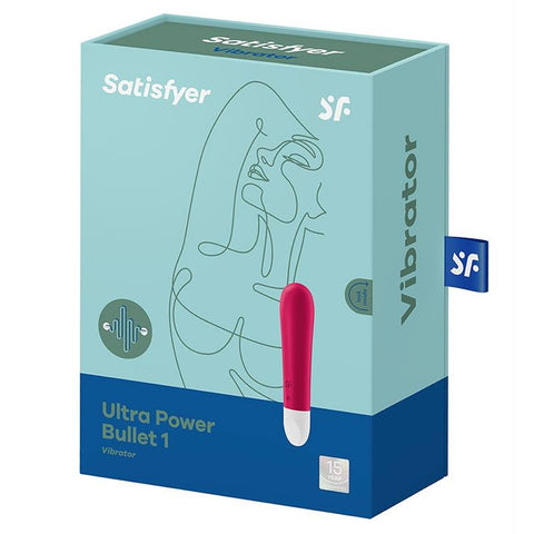 Satisfyer Ultra Power Bullet 1 Vibrator - Red - My Store