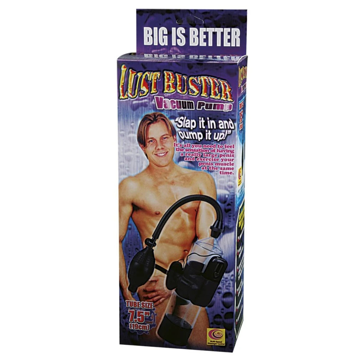 Nanma Lust Buster Vibrating Vacuum Pump With Cylinder Black 7.5in - Black - My Store