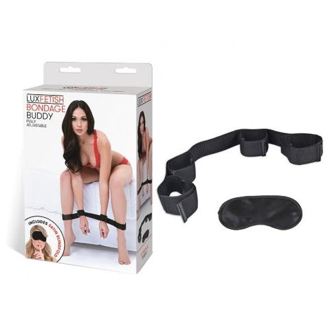 Lux Fetish Bondage Buddy - Black - My Store
