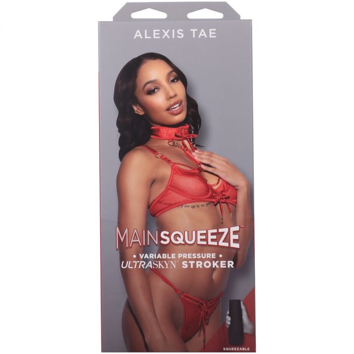 Doc Johnson Main Squeeze Alexis Tae ULTRASKYN Stroker Pussy - Brown - My Store