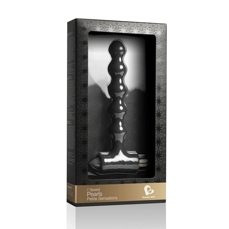 Rocks Off Petite Sensations Pearls - Black - My Store