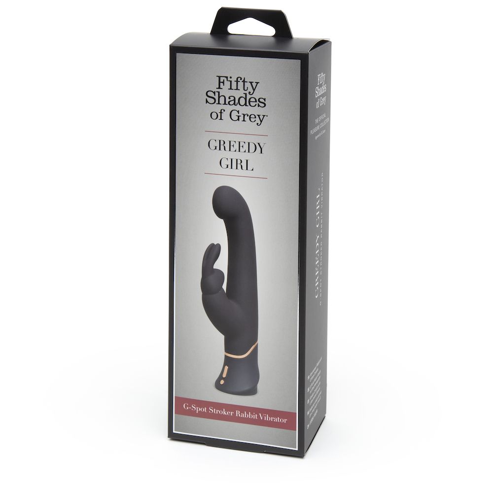 Fifty Shades of Grey Greedy Girl Stroking Motion G-Spot Vibrator - Black - My Store