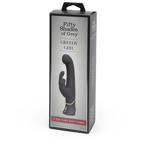 Fifty Shades of Grey Greedy Girl Stroking Motion G-Spot Vibrator - Black - My Store