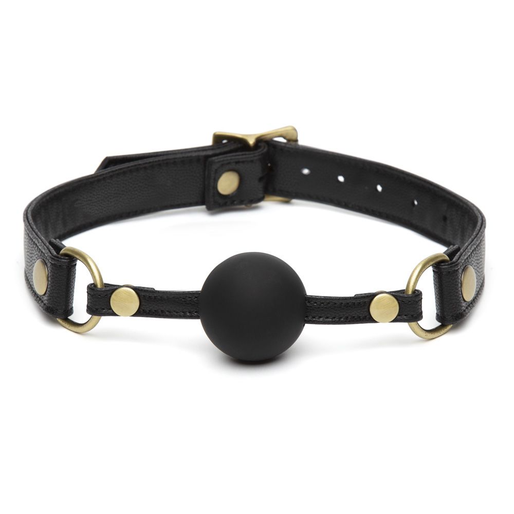 Fifty Shades of Grey Bound to You Ball Gag - Black - My Store