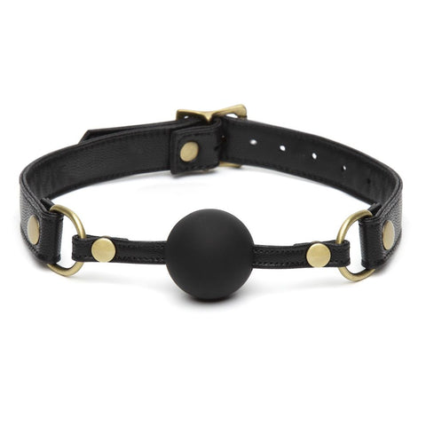 Fifty Shades of Grey Bound to You Ball Gag - Black - My Store