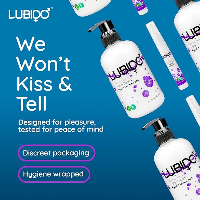 LUBIDO | Hybrid Paraben Free Moisturising Creamy Gel Lube – 250ml