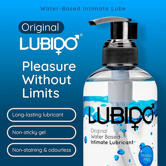 LUBIDO | Original Water Based Paraben Free Intimate Gel Lube 250ml
