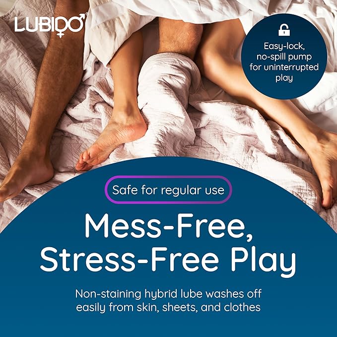 LUBIDO | Hybrid Paraben Free Moisturising Creamy Gel Lube – 250ml