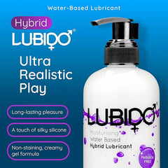 LUBIDO | Hybrid Paraben Free Moisturising Creamy Gel Lube – 250ml