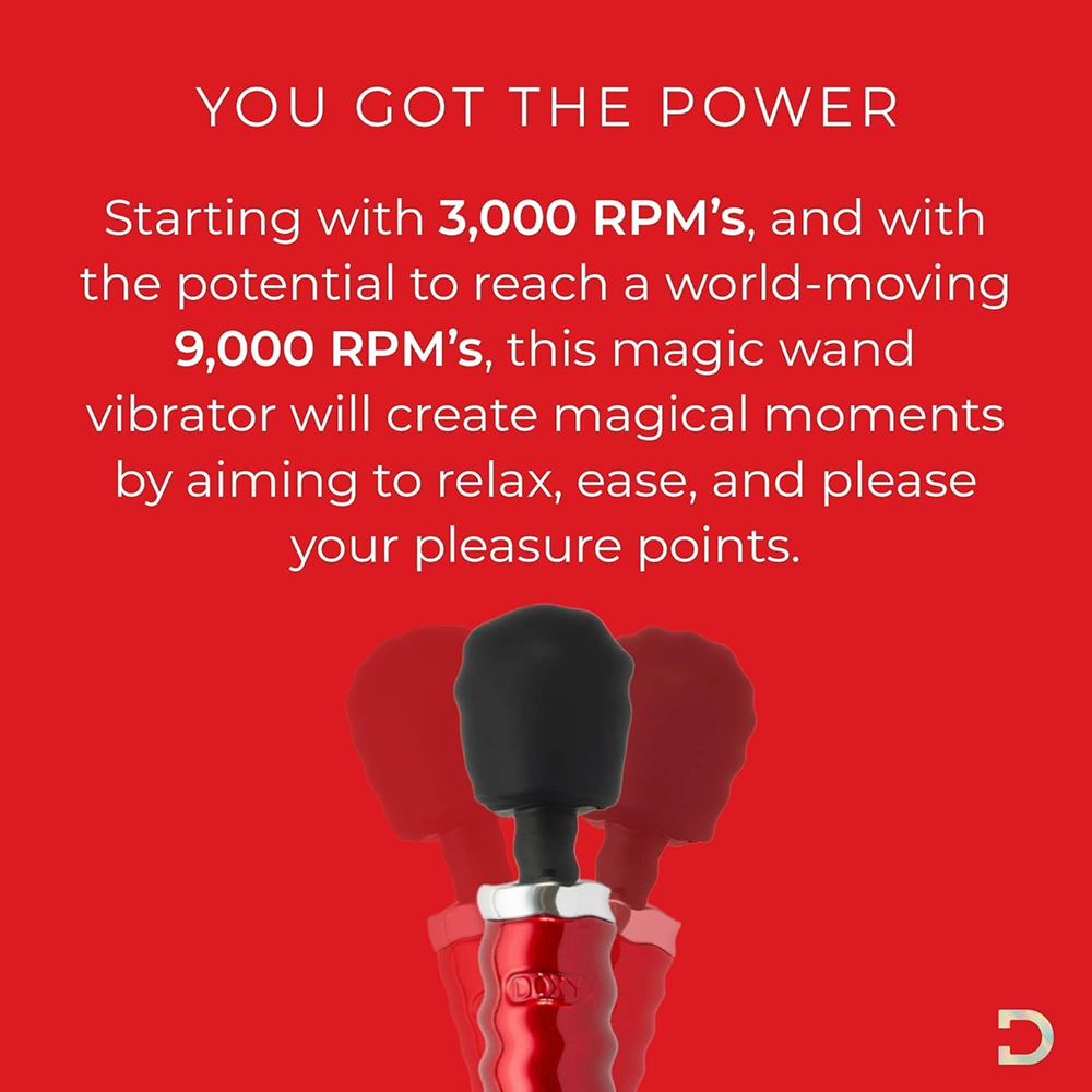 Doxy Die Cast 3 Rechargeable - Candy Red