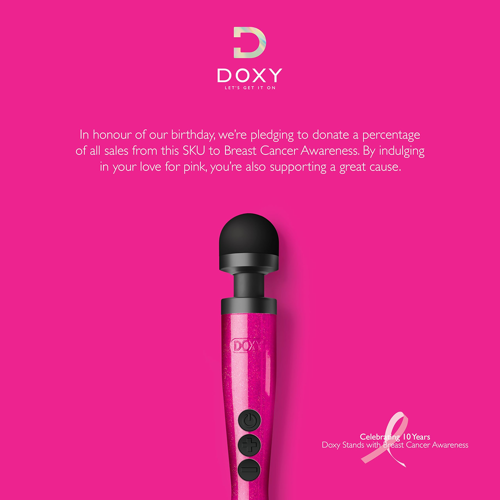Doxy Die Cast 3 Rechargeable - Hot Pink