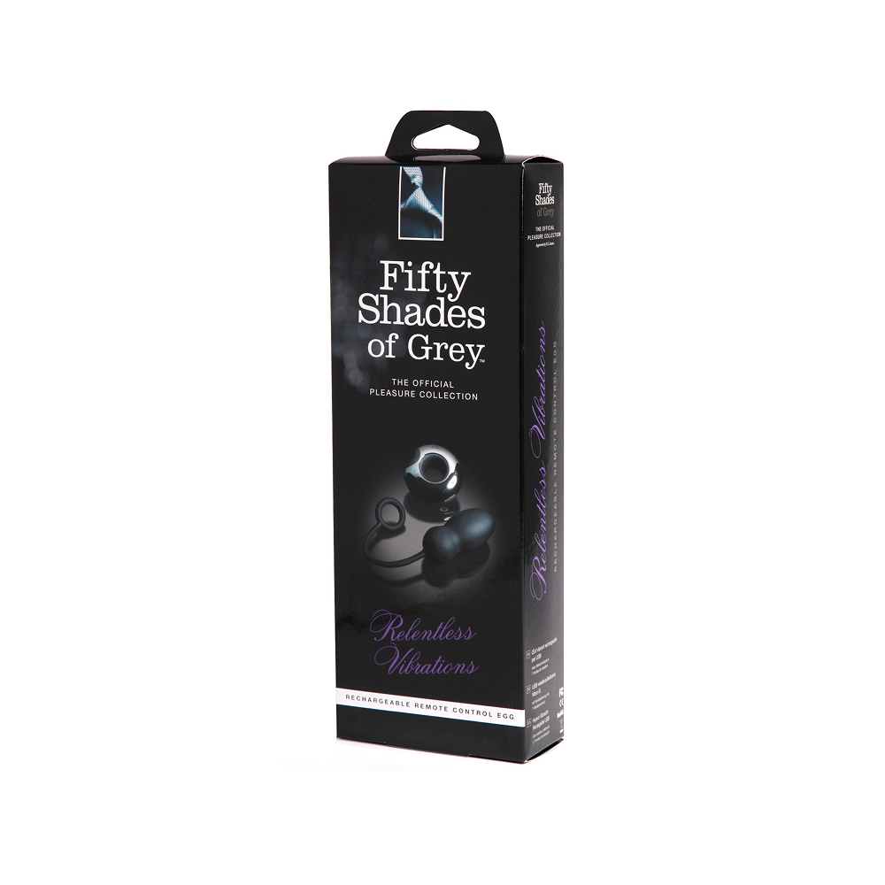 Fifty Shades of Grey Relentless Vibrations Remote Control Egg