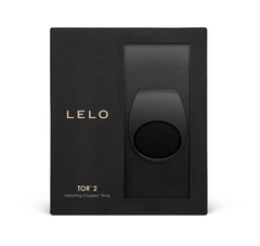 LELO Tor 2 Black ring with branded packaging