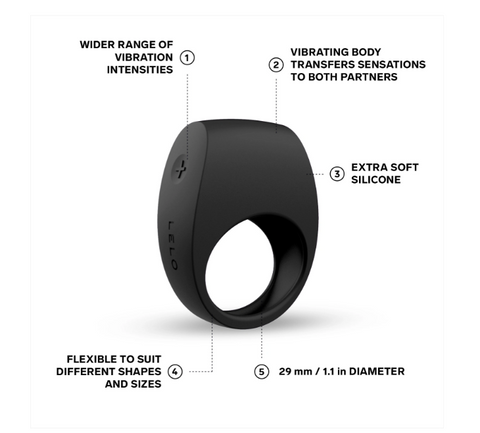 LELO Tor 2 couples ring features and product highlights