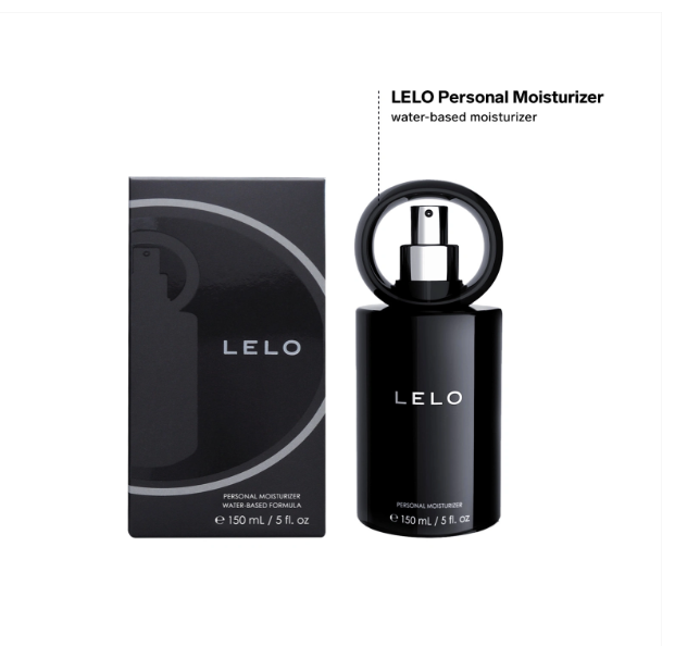 KSutra LELO Personal Moisturiser 150ml elegant packaging box front view