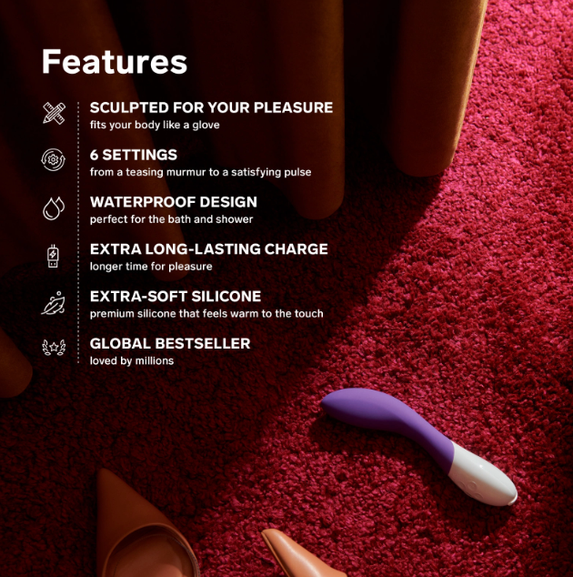 LELO Mona 2 premium G-spot toy with features