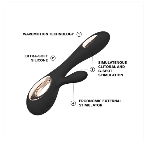Lelo | Soraya Wave - Black