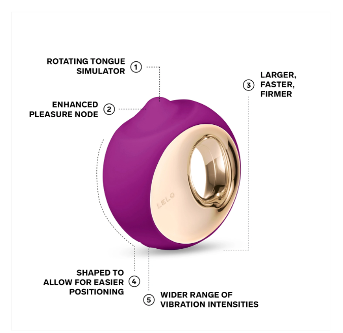 Lelo | Ora 3 - Deep Rose