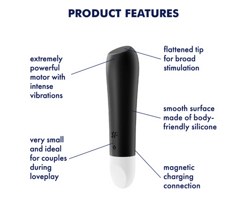 Satisfyer | Ultra Power Bullet 2 - Black