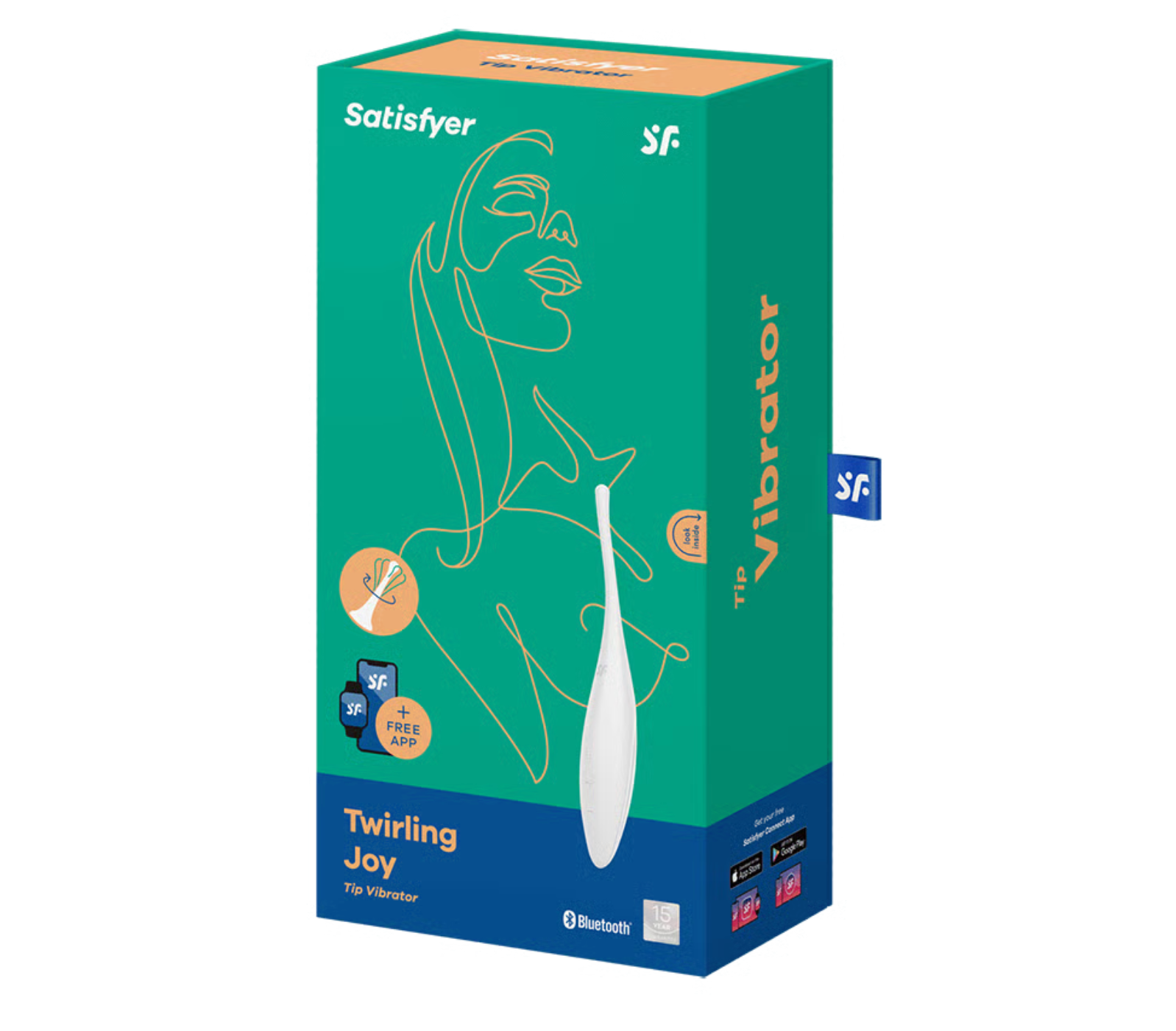 Satisfyer | App Enabled Twirling Joy - White