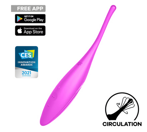 Satisfyer | App Enabled Twirling Joy - Fuchsia