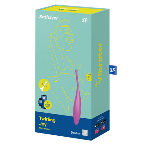 Satisfyer | App Enabled Twirling Joy - Fuchsia