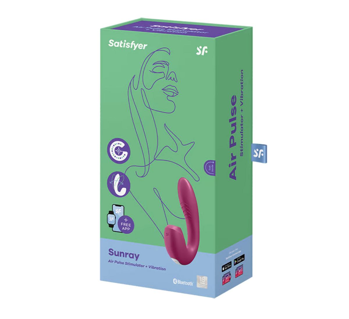 Satisfyer | Sunray - Connect App - Berry