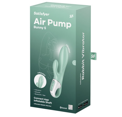 Satisfyer | Air Pump Bunny 5 Connect App - Mint
