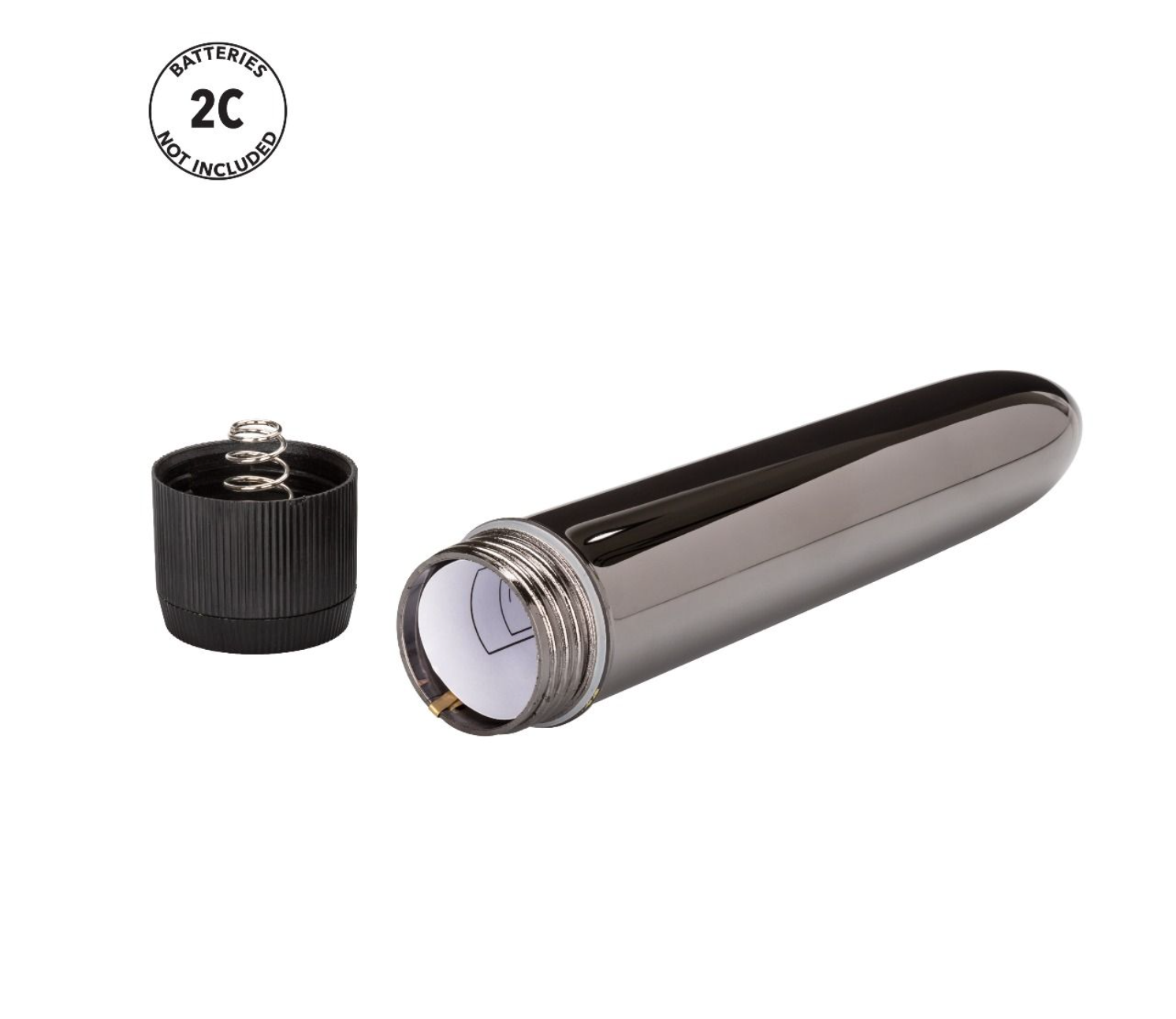 Colt | Metal 7inch Vibrator - Silver