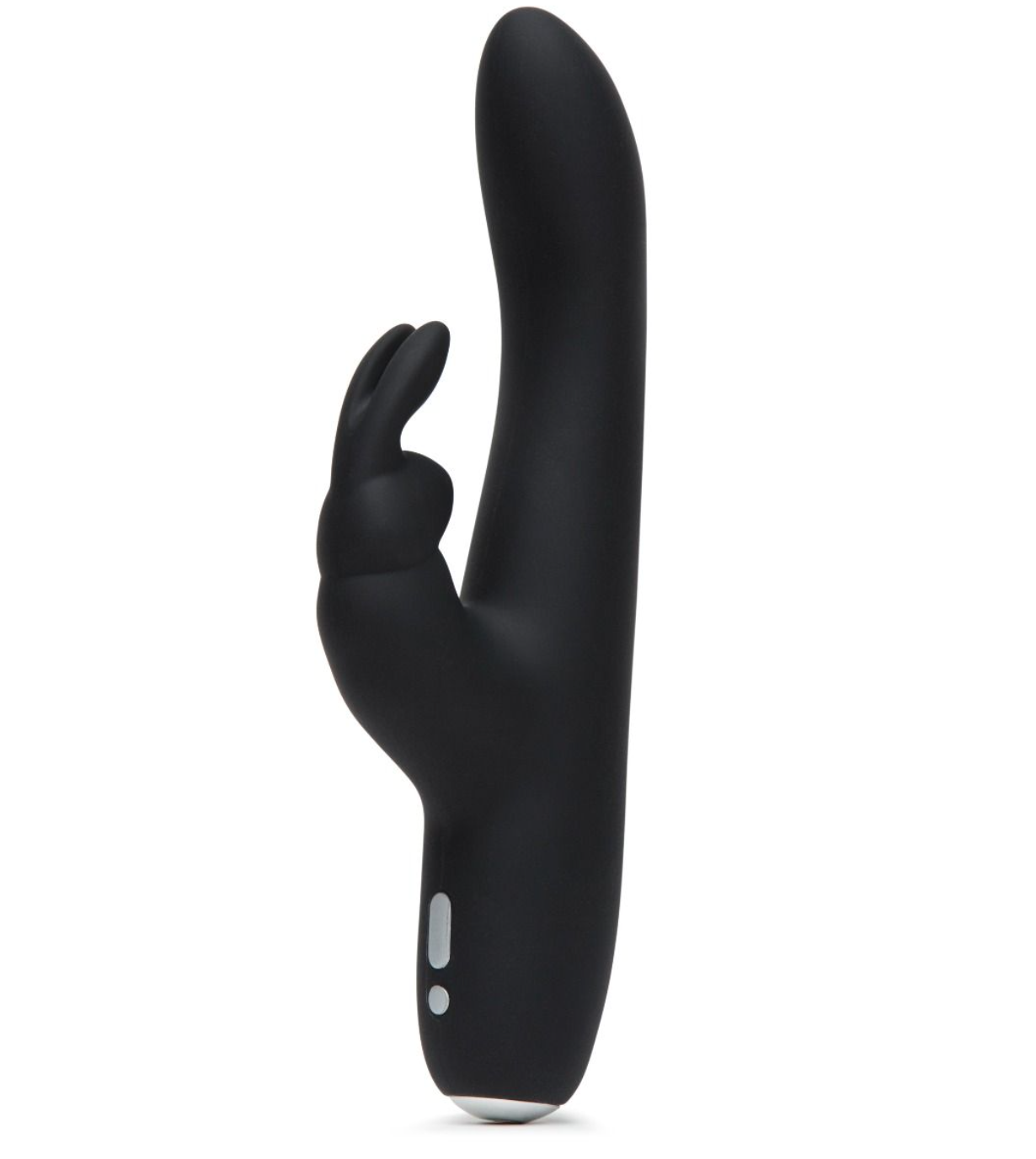 Fifty Shades of Grey | Greedy Girl Rechargeable Slimline Rabbit Vibrator - Black