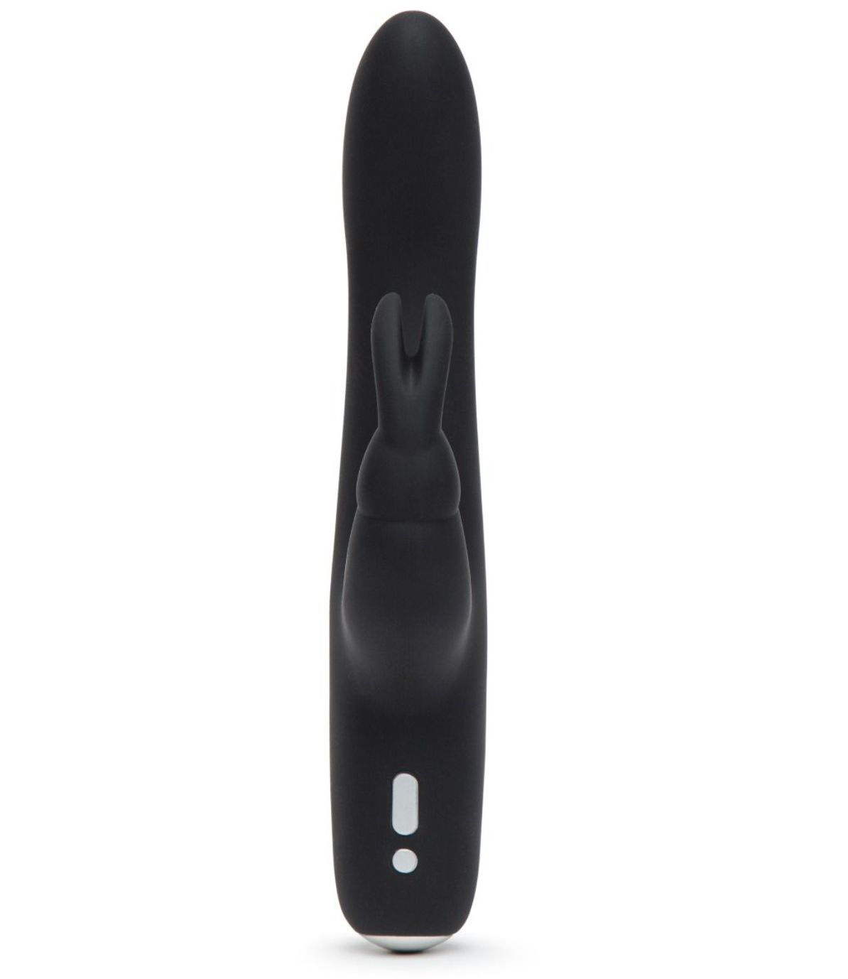 Fifty Shades of Grey | Greedy Girl Rechargeable Slimline Rabbit Vibrator - Black