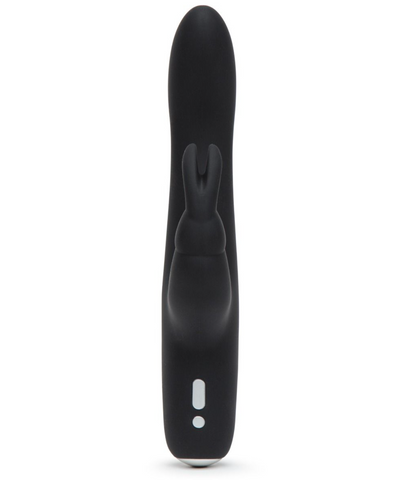 Fifty Shades of Grey | Greedy Girl Rechargeable Slimline Rabbit Vibrator - Black