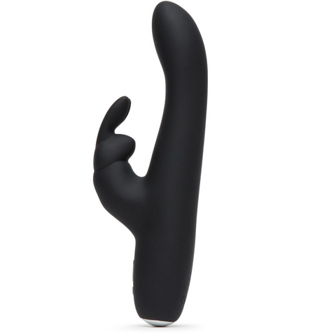 Fifty Shades of Grey | Greedy Girl Rechargeable Slimline Rabbit Vibrator - Black